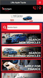 Mobile Screenshot of littleappletoyota.net